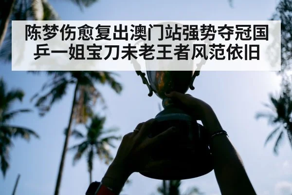 陈梦伤愈复出澳门站强势夺冠国乒一姐宝刀未老王者风范依旧